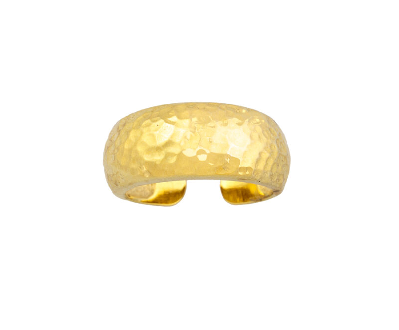 Χρυσό δαχτυλίδι Κ14 σφυρήλατο